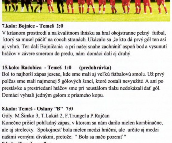 Šport / Futbalový spravodaj 1/2009 - foto