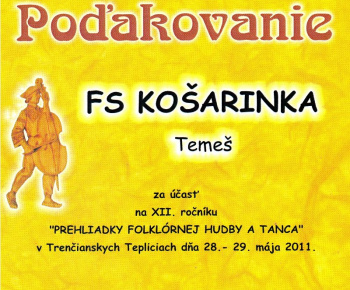 Kultúra / Prehliadka folklórnej hudby a tanca - foto