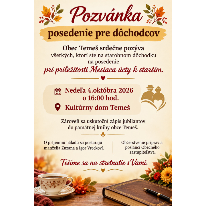 Posedenie pre dôchodcov
