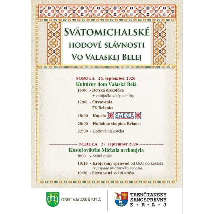 Svätomichalské hodové slávnosti